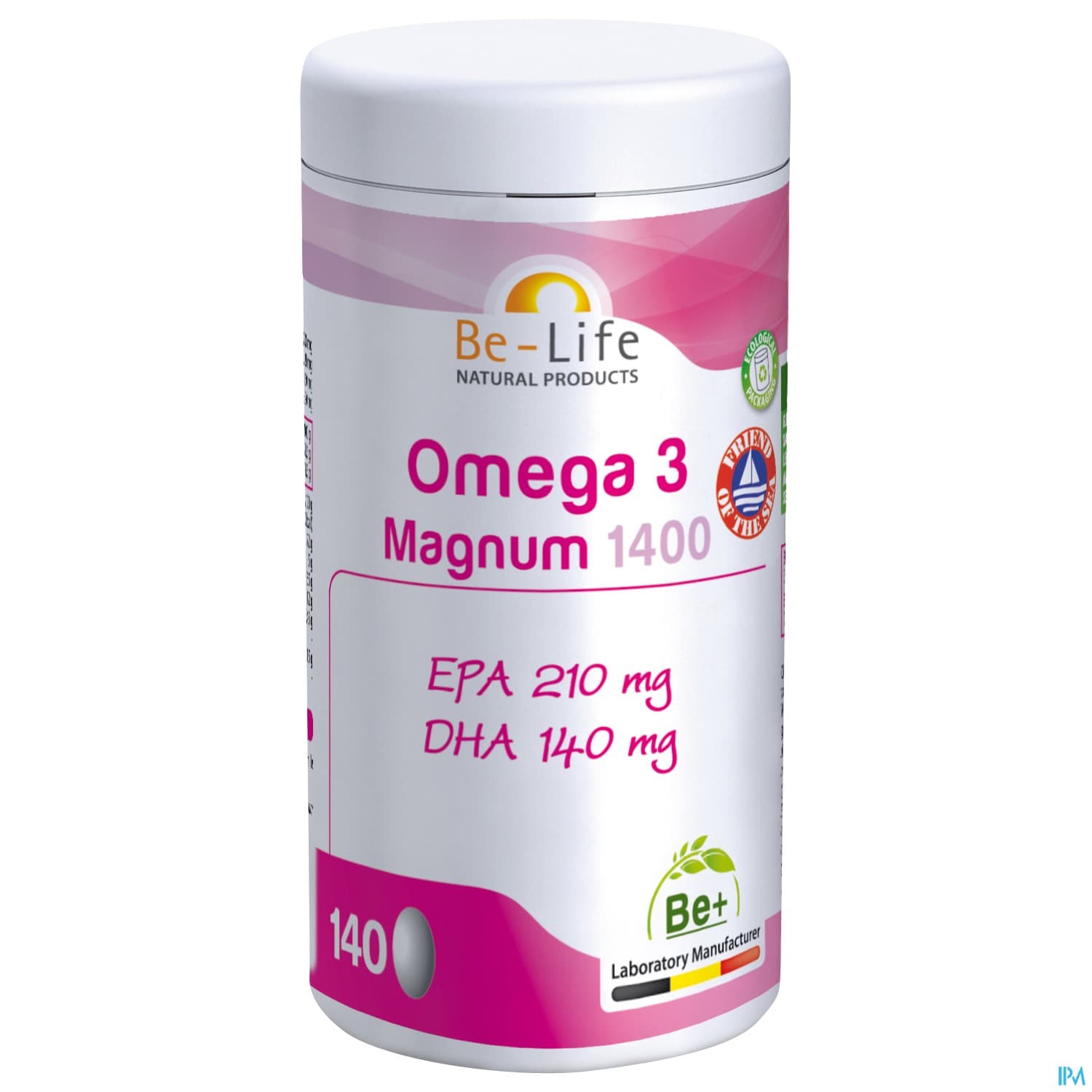 BE-LIFE OMEGA3 MAGNUM CAPS 140