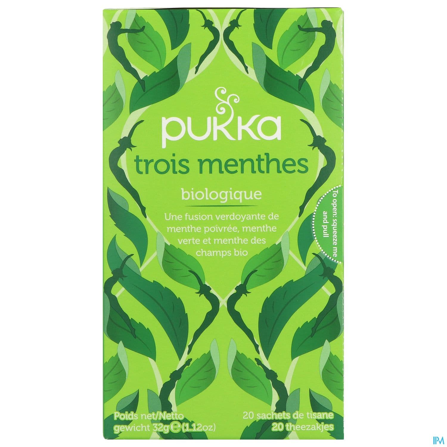 PUKKA INFUS 3MENTHE SACH 20