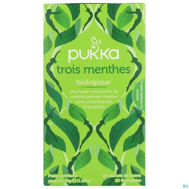 PUKKA INFUS 3MENTHE SACH 20