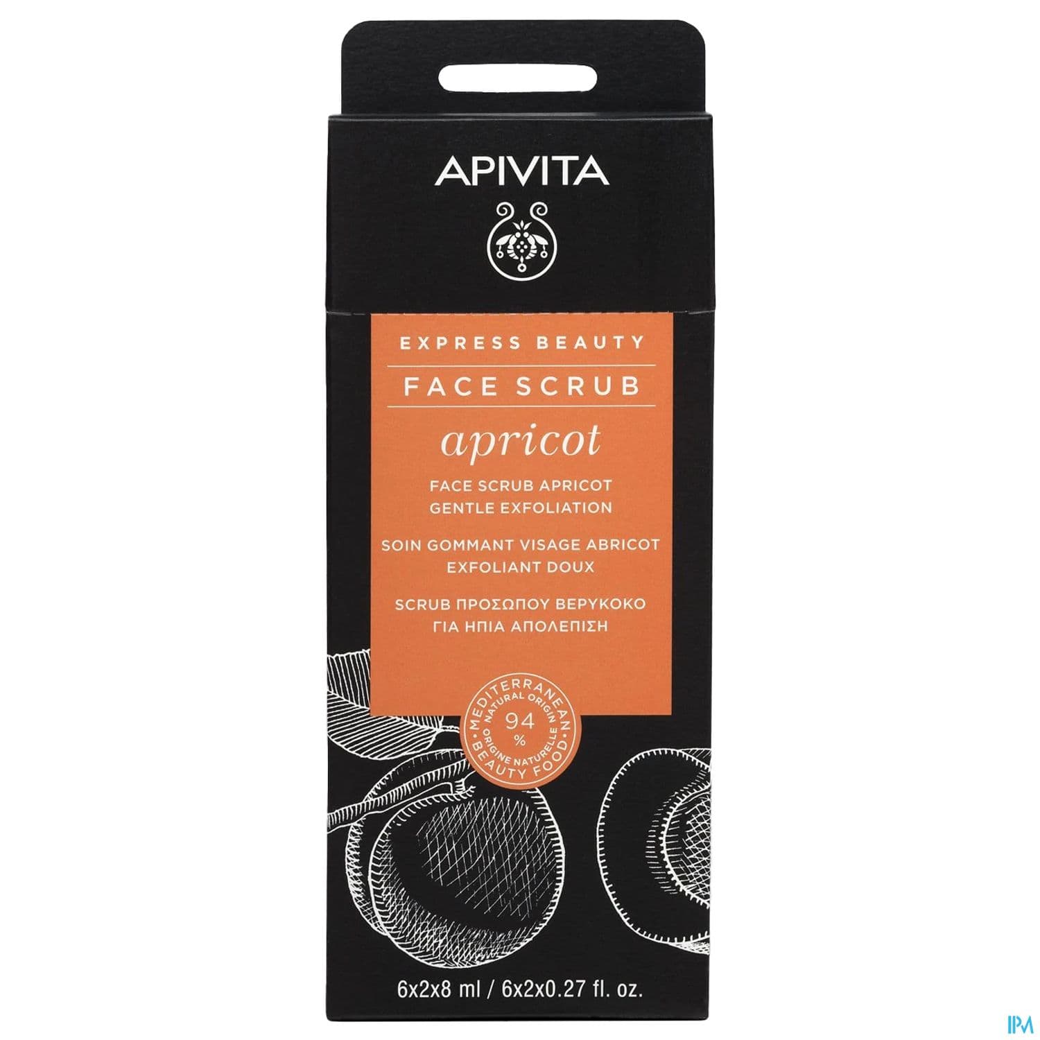 APIVITA GOMMAGE EXPRESS ABRICOT X2