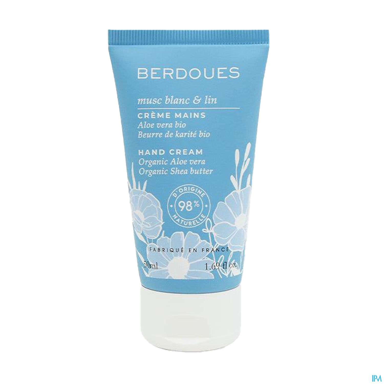 Berdoues 1902 Creme Mains Musc Blanc Lin 50ml