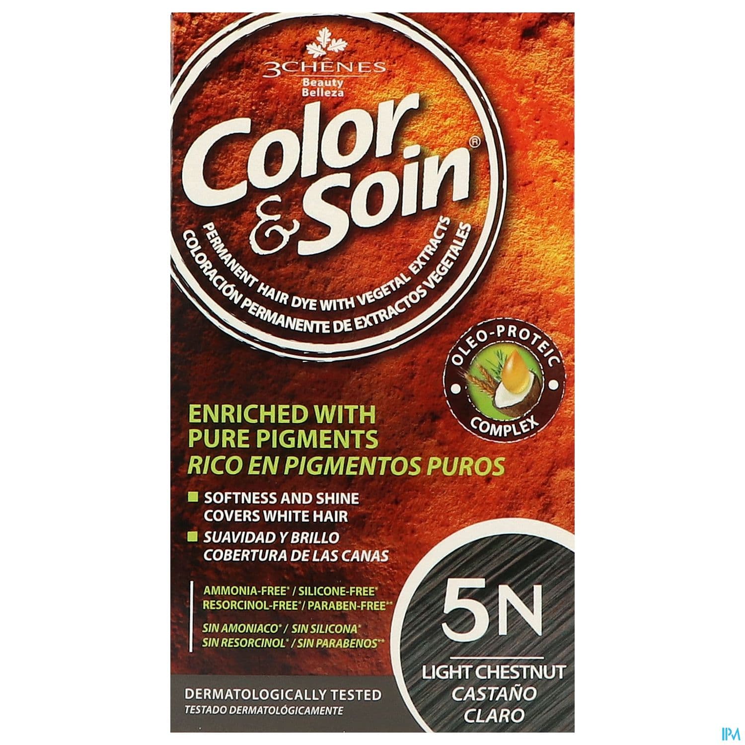 3 CHENES COLOR/SOIN CHAT CLAIR 5N