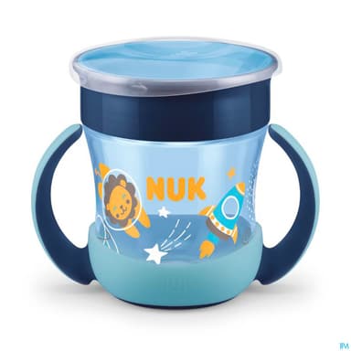 NUK MINI MAGIC CUP TASSE +6M BLEU