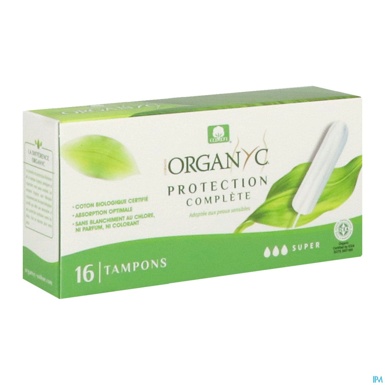 ORGANYC TAMPON DIGITAL BIO SUPER16