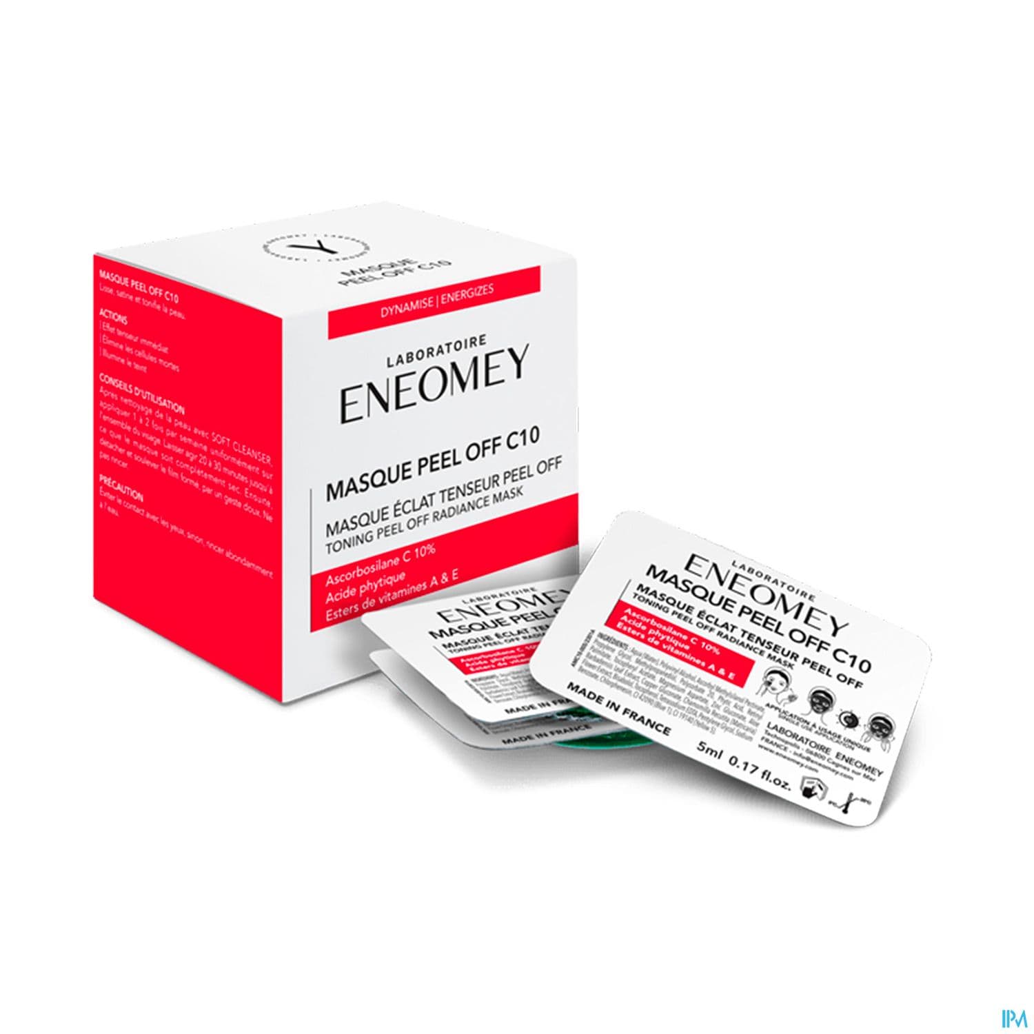 Eneomey Masque Peel Off C10 Masque Monodose 5ml X6