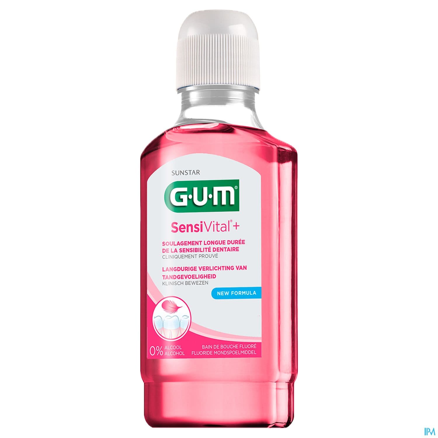 Gum Sensivital + Bain Bouche Fluore 300ml 6081