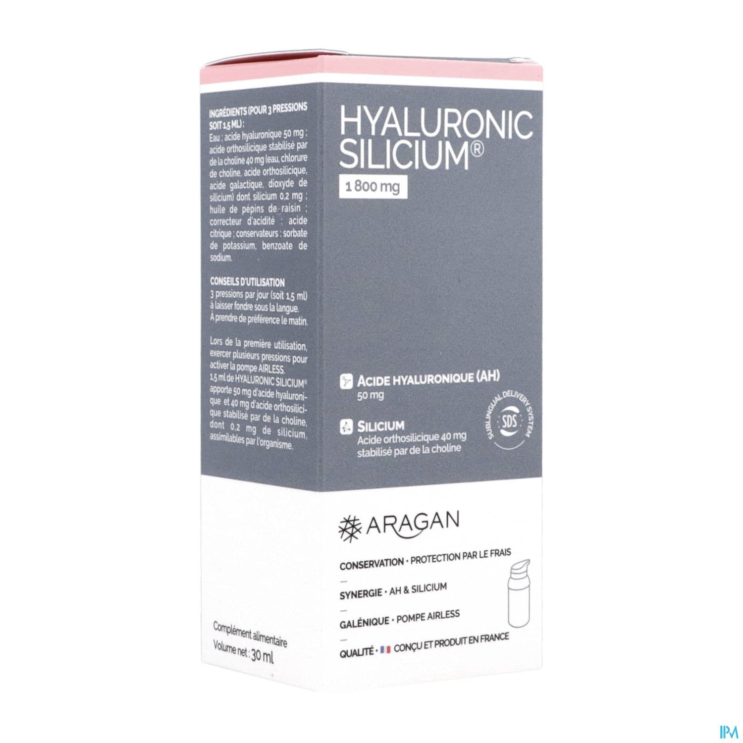 Aragan Hyaluronic Silicium 20 Jours