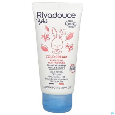 Rivadouce Bebe Cold Cream Bio 50ml