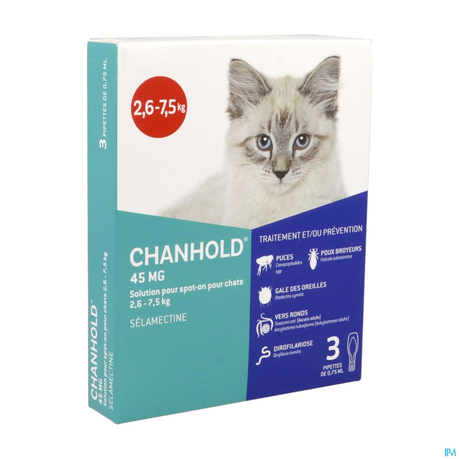 CHANHOLD 45MG CHAT PIPETTE 3