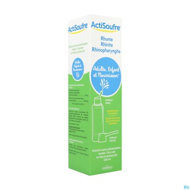 Actisoufre Solution Pour Pulverisation Nasale Buccale 100ml