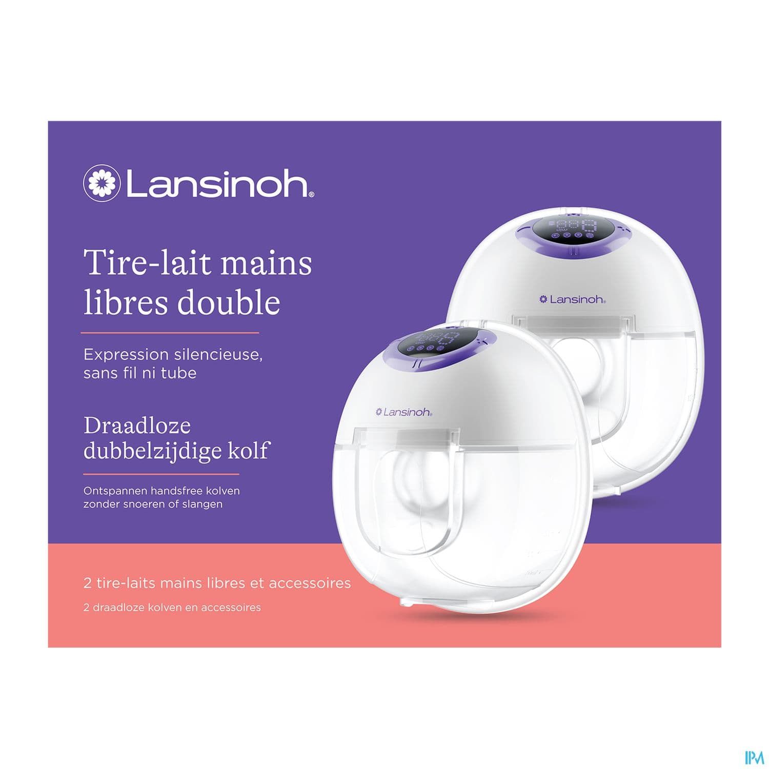 LANSINOH TIRE LAIT MAIN LIBR DOUBL