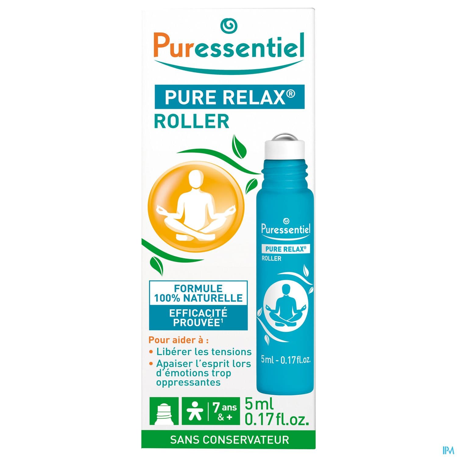 PURESSENTIEL AROMASTRESS ROLLER5ML