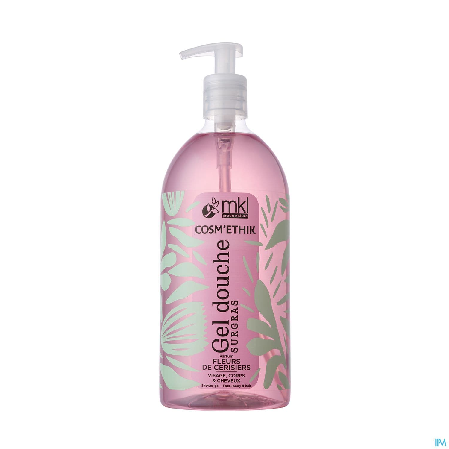 Mkl Green Nature Gel Douche Fleurs De Cerisiers Cosm'ethik 1l