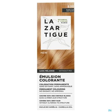 Lazartigue Emulsion Colorante 8.00 Blond Clair