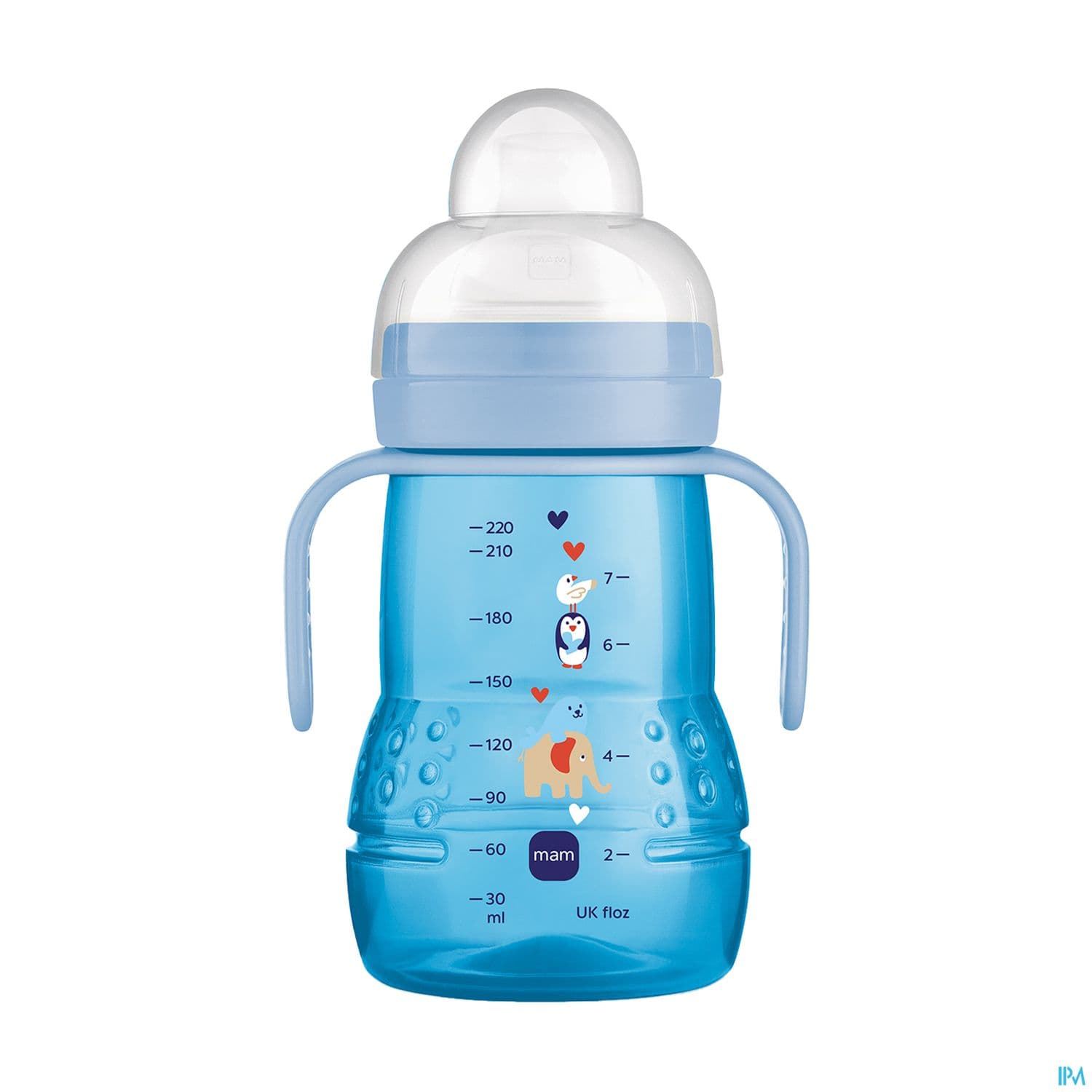 BIB MAM TRANSI GARCON SILIC 220ML