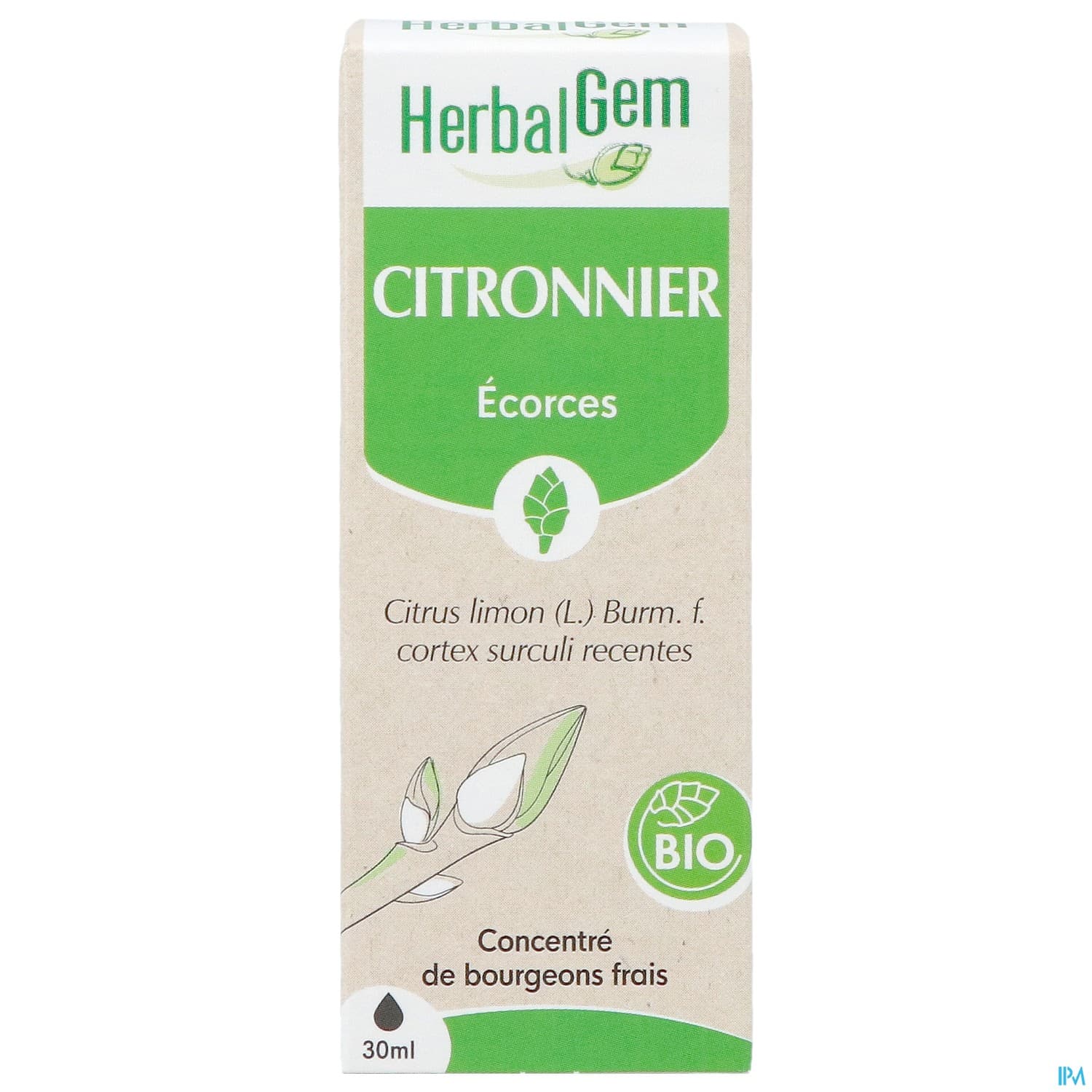 Herbalgem Citronnier Bourgeon Macerat Gly Bio 30ml