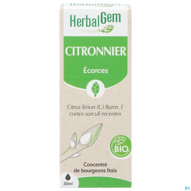 Herbalgem Citronnier Bourgeon Macerat Gly Bio 30ml