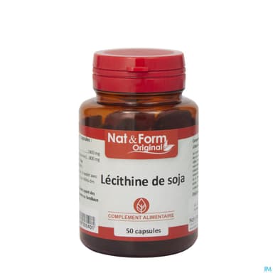NAT&FORM ORIG LECITH SOJA CAPS100