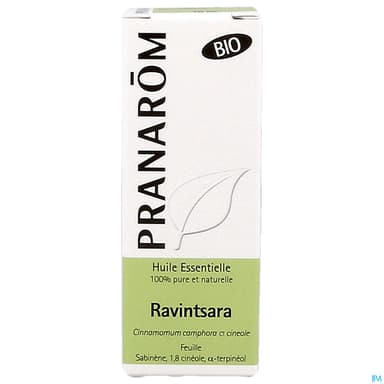 Pranarom Huile Essentielle Bio Ravintsara Feuille 10ml