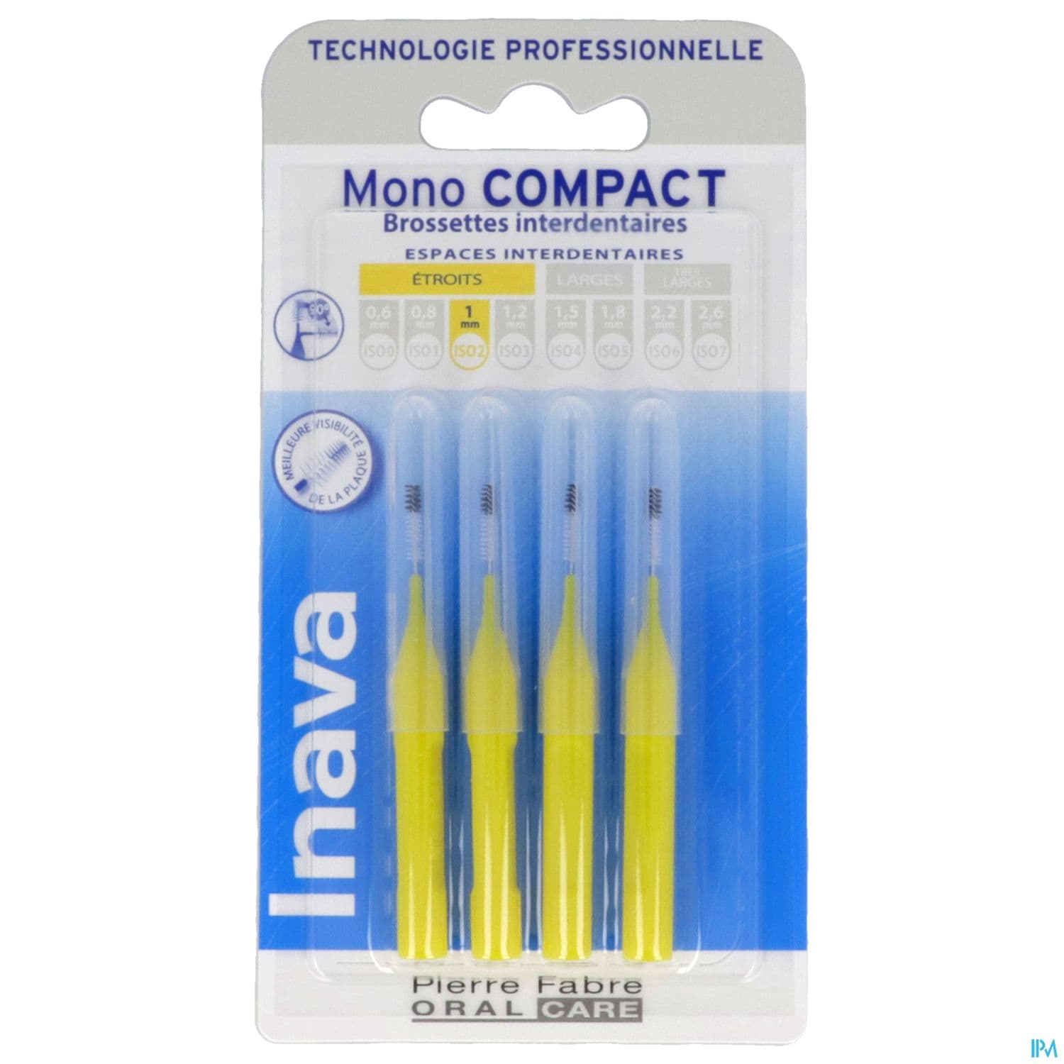 INAVA BROSSETTE MONO COMP JAUNE 4