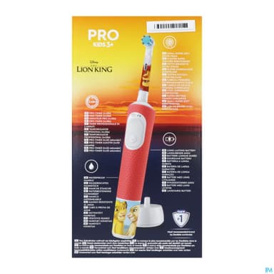 BDEN ORAL-B PRO ELEC KID ROI LION