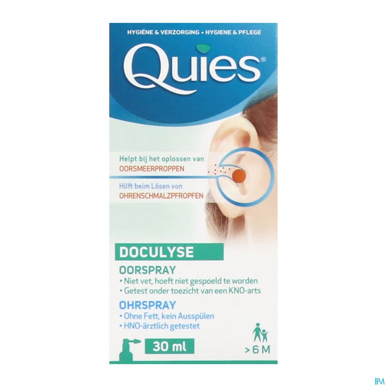 Quies Doculyse Solution Auriculaire Spray Pulverisation 30ml