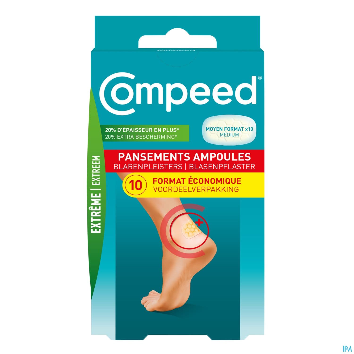 Compeed Pansement Ampoules Extreme 10