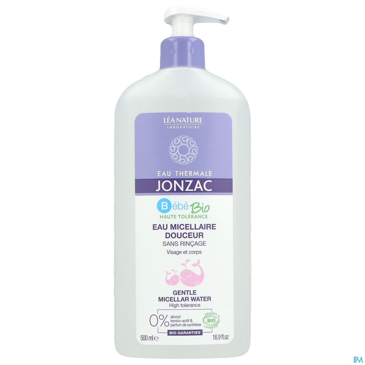 JONZAC BB EAU MICEL DOUCEUR 500ML