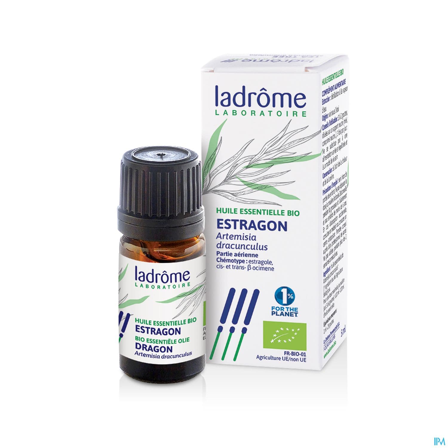 Ladrome Huile Essentielle Estragon Bio 5ml