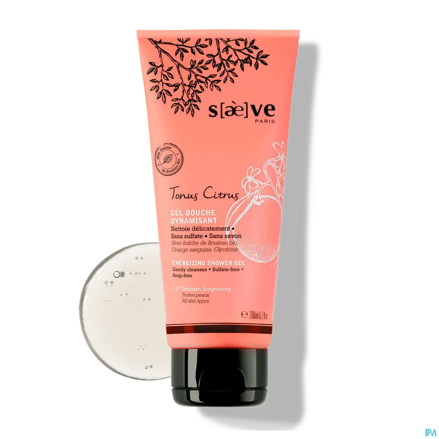 Saeve Tonus Citrus Gel Douche Dynamisant 200ml