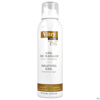 Vitry Men Care Gel De Rasage 150ml