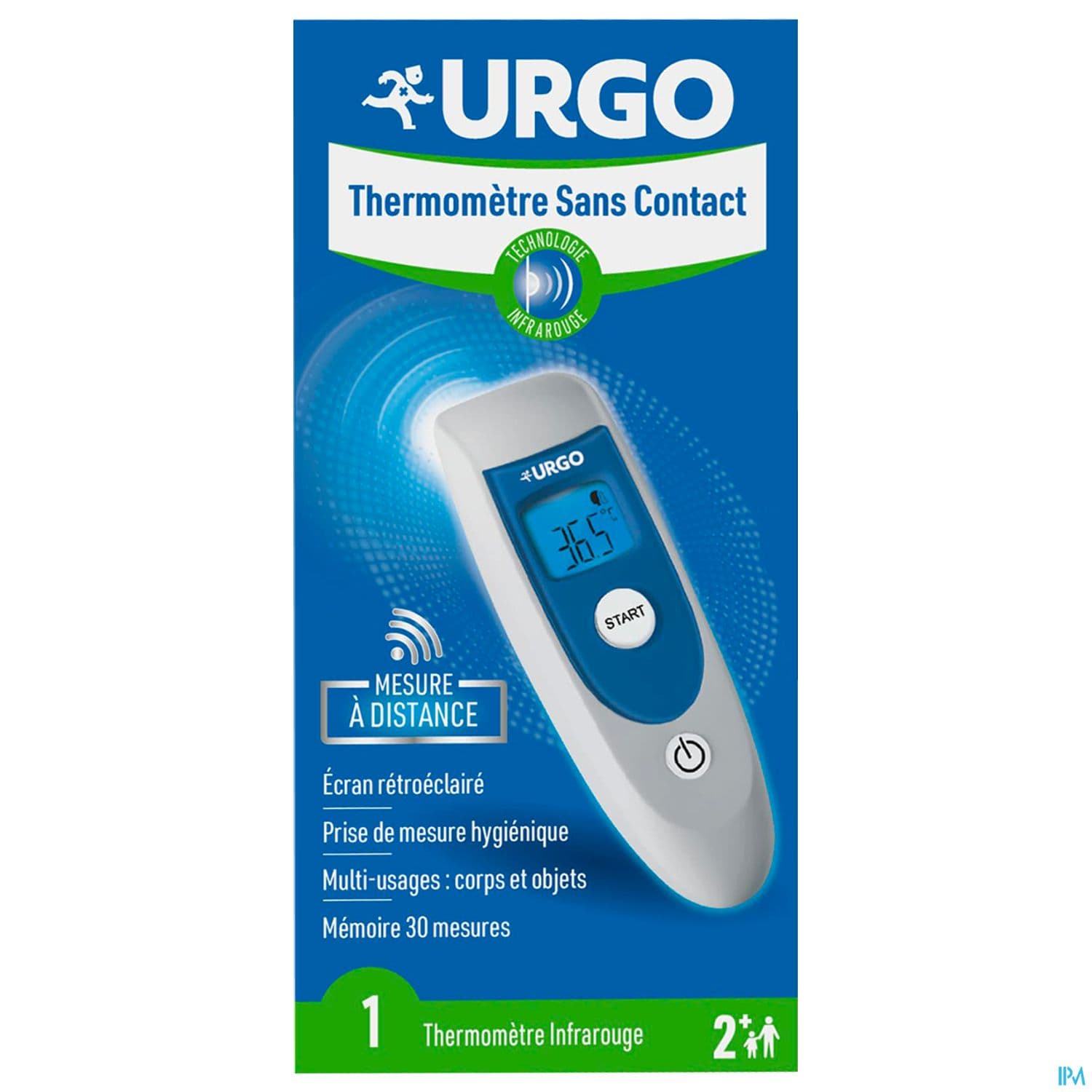 URGO THERM INFRAROUGE SANS CONTACT
