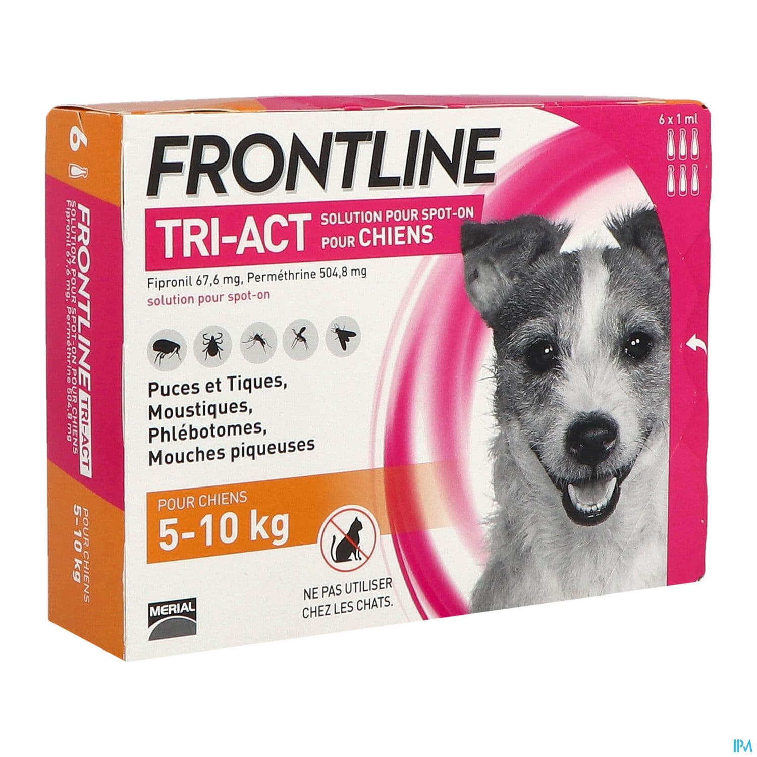 Frontline Tri Act Spot On Chien S Solution X6