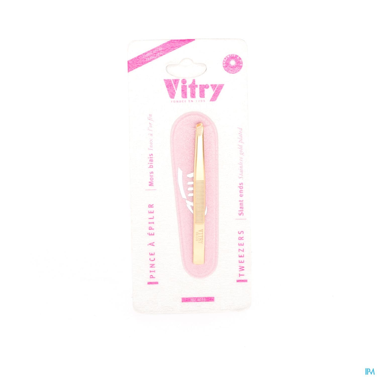 PINC/EPIL VITRY MORS BIAIS INOX