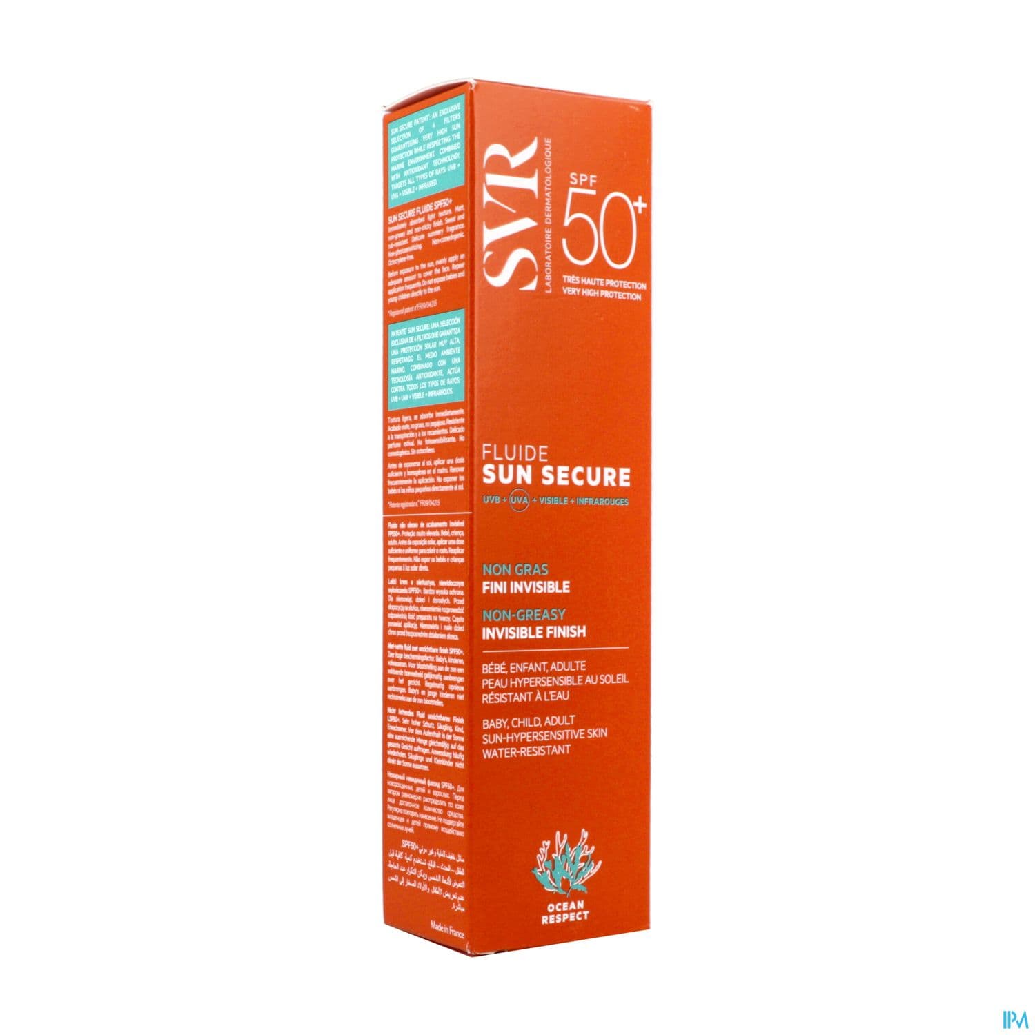 SVR SUN SECURE FLUID SPF50+ 50ML
