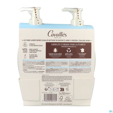 CAVAILLES LAV INT A/BACT 250MLX2