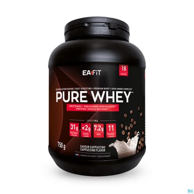 Eafit Pure Whey Poudre Pour Boisson Capuccino 750g