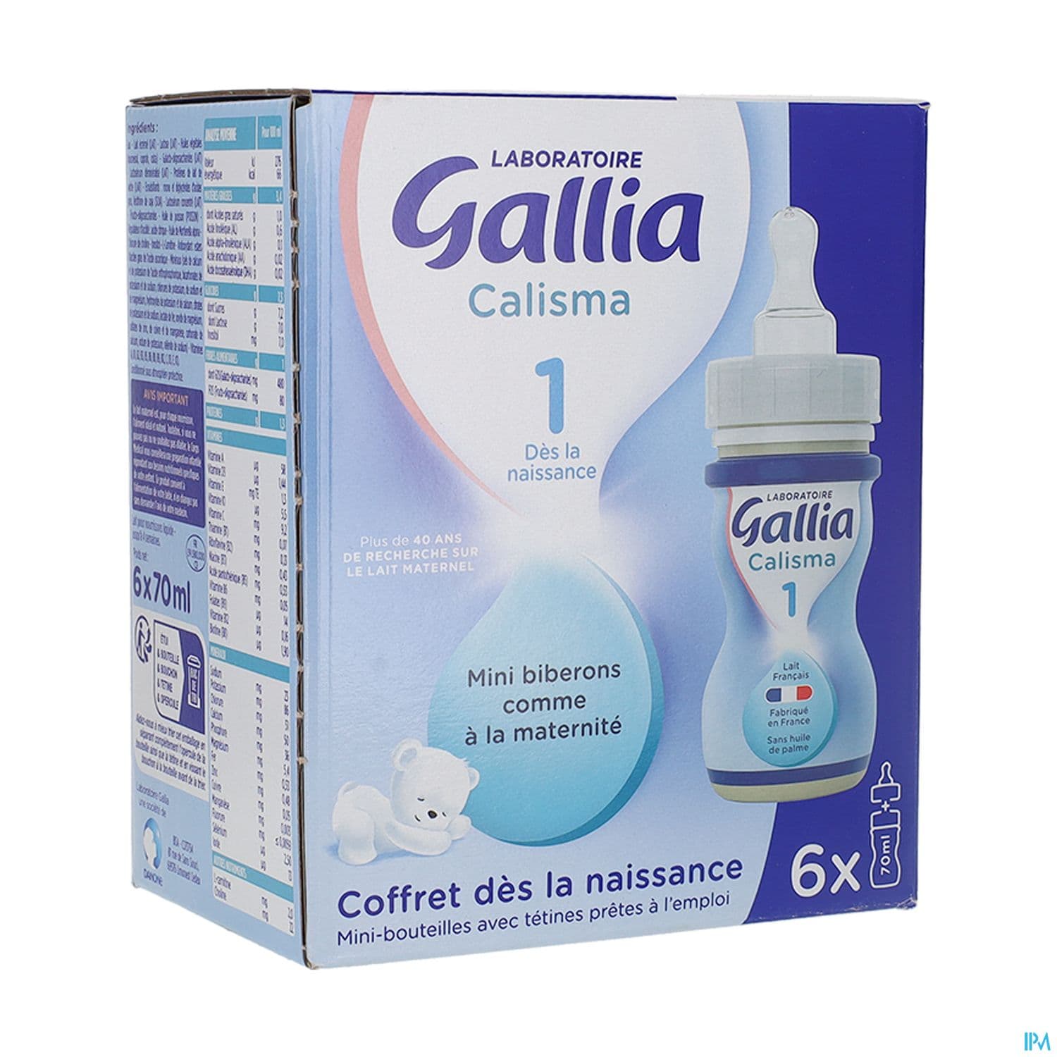 GALLIA CALISMA 1 COFF NAISS 6X70ML — Pharmacie De L'Avenir Drancy