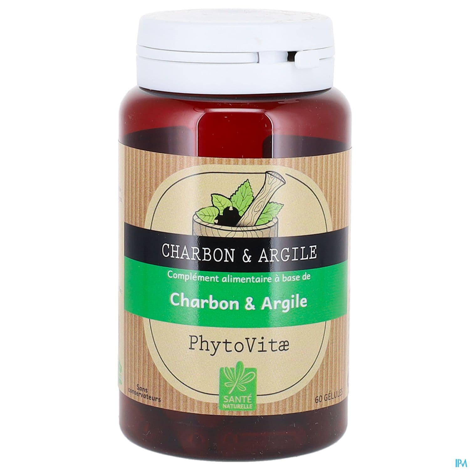 Phytovitae Charbon Argile Gelule 60