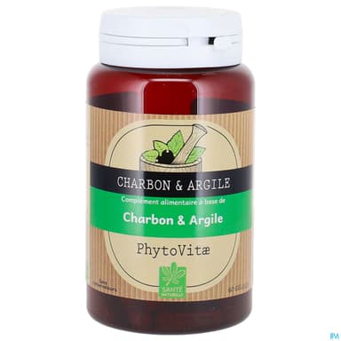 Phytovitae Charbon Argile Gelule 60