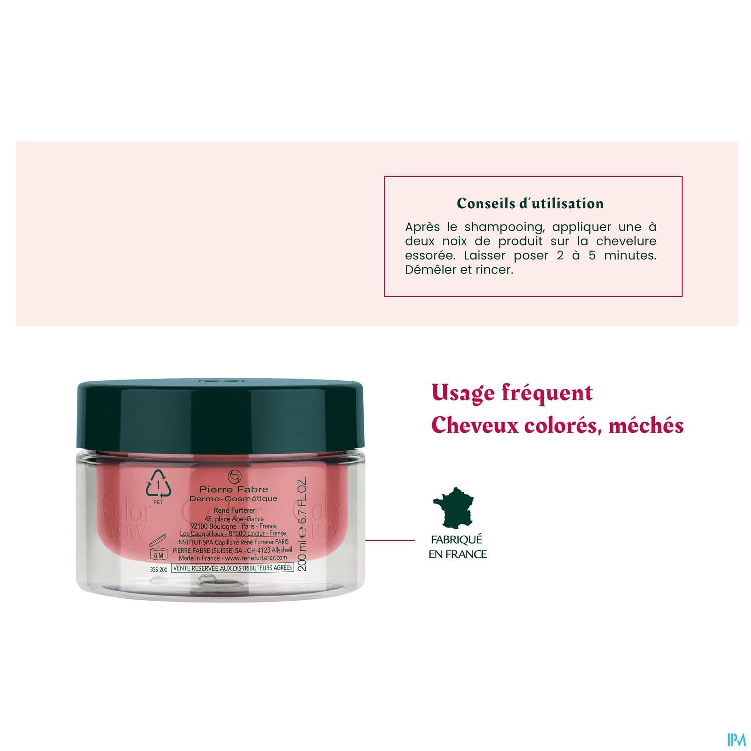 FURTERER COLOR GLOW MASQ POT200ML