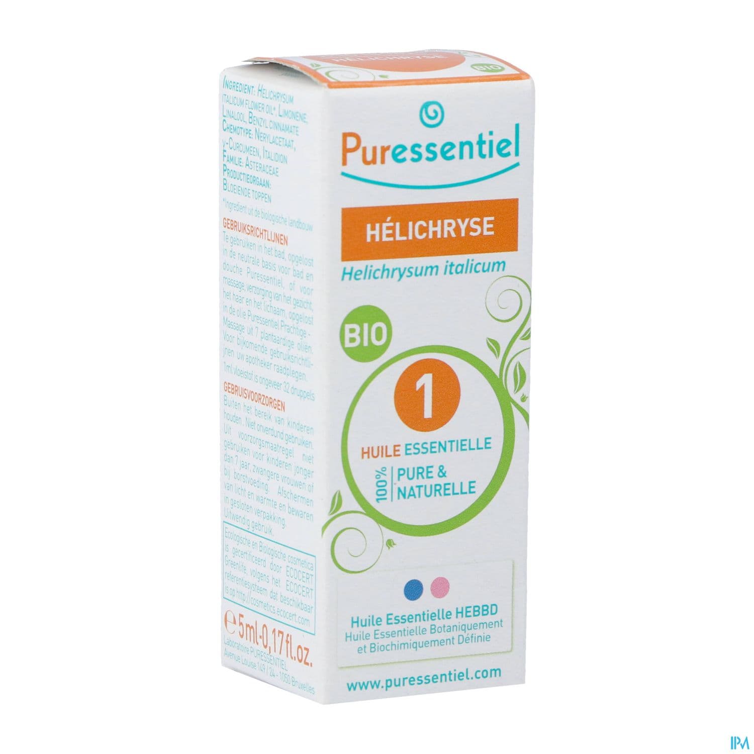 Puressentiel Huile Essentielle Helichryse Bio 5ml