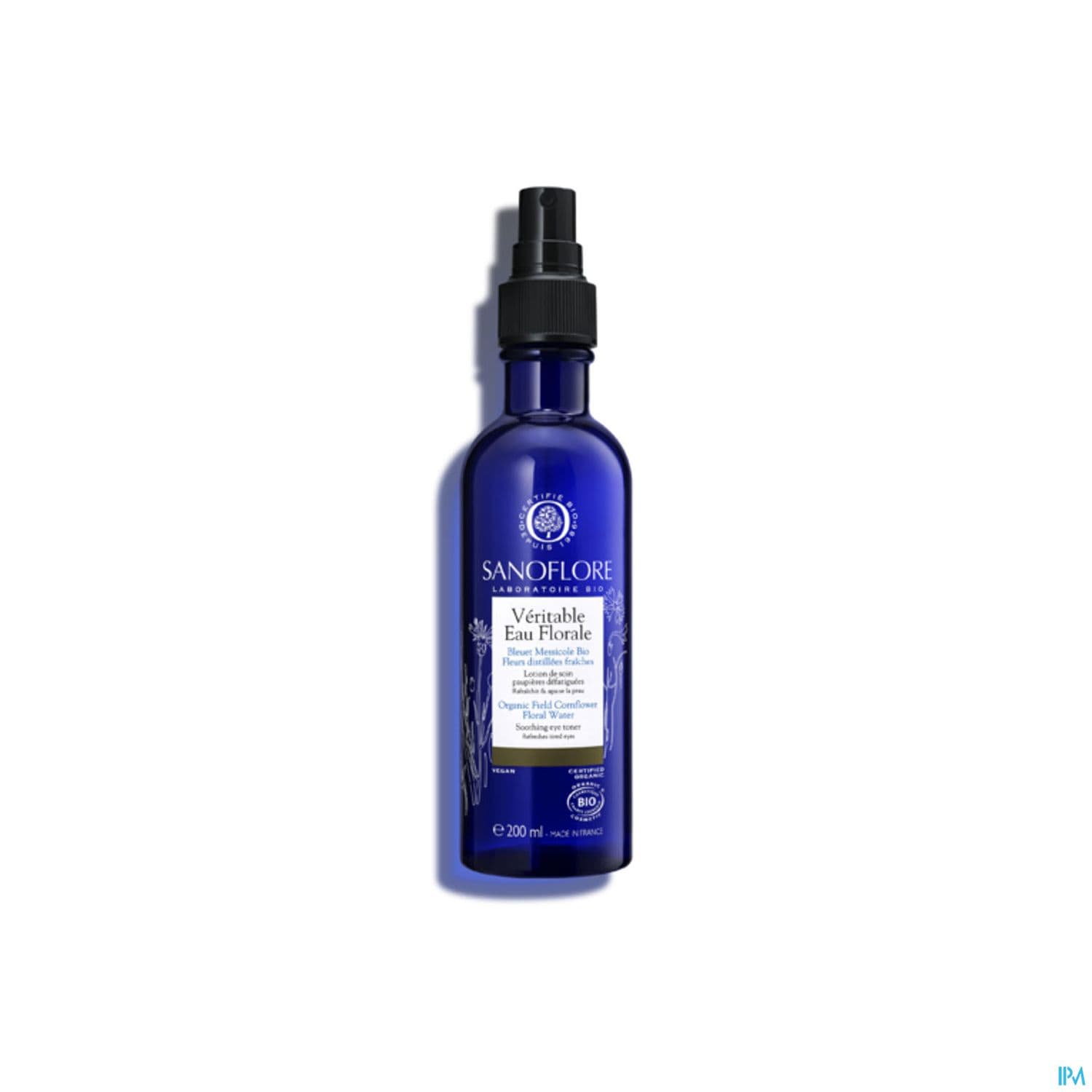 Sanoflore eau florale de bleuet messicole 200 ml — Pharmacie Pharmagreen Boucicaut