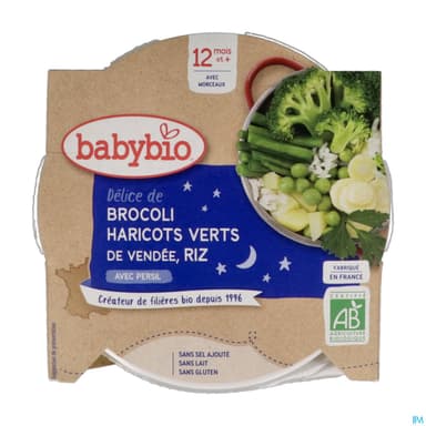 BABYBIO BON/NUIT FARAND LEG/RIZ