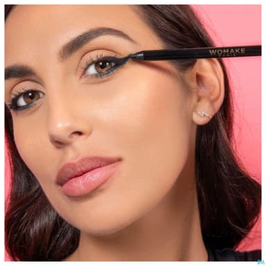 Womake Crayon Magic Yeux Semi Permanent Noir Intense