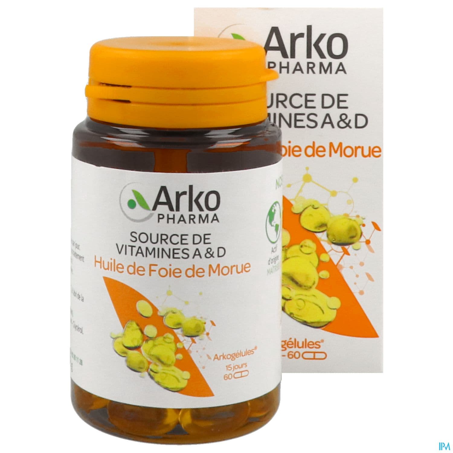 ARKOG HUILE FOIE MOR CAPS 60