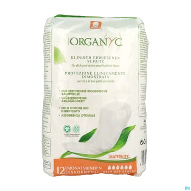 ORGANYC MATERNITY 1ER JOURS 12U