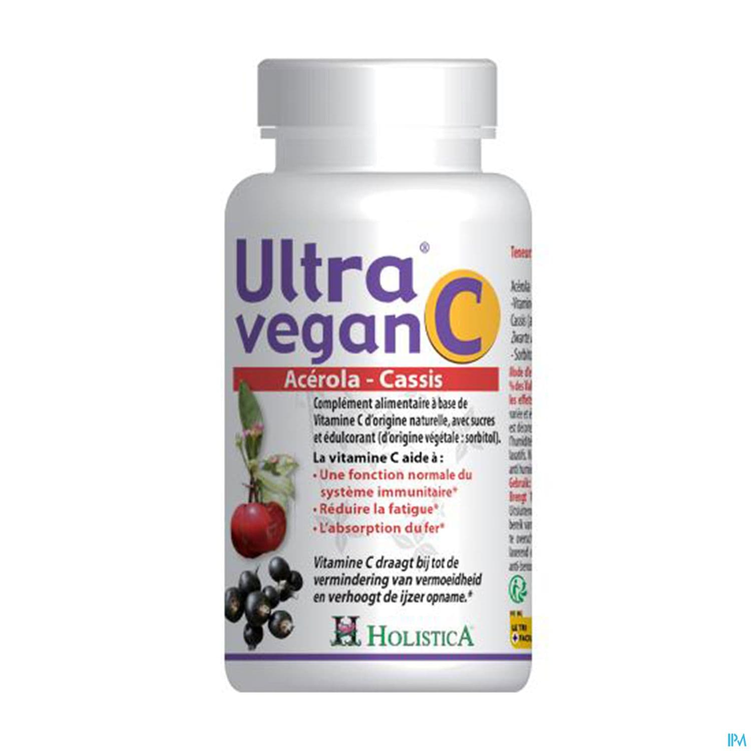 Holistica Acerola Cassis Comprime A Croquer 60