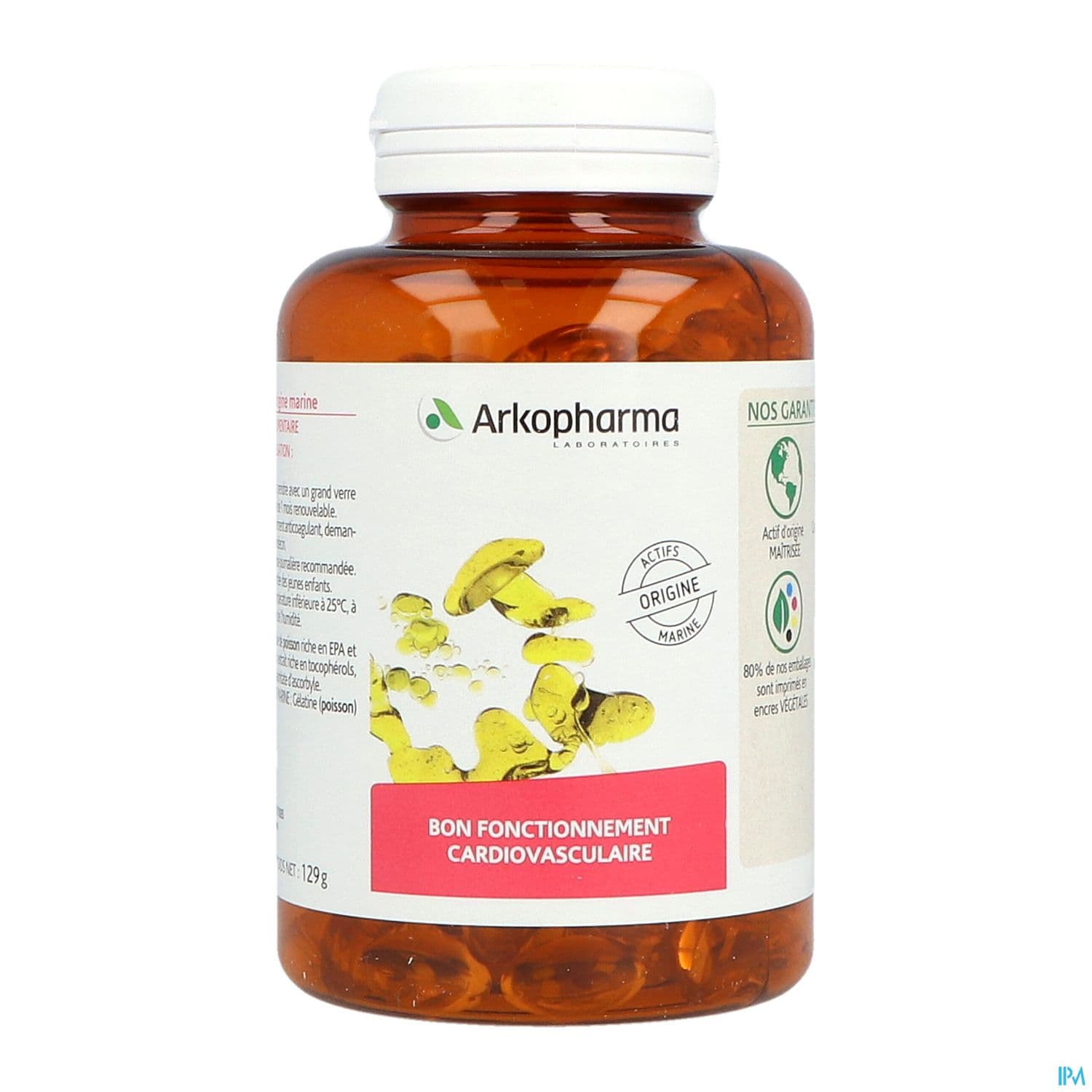 ARKOGELUKES OMEGA 3 MARINE CAPS FL/180