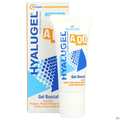 HYALUGEL ADO GEL BUCCAL TUB 20ML